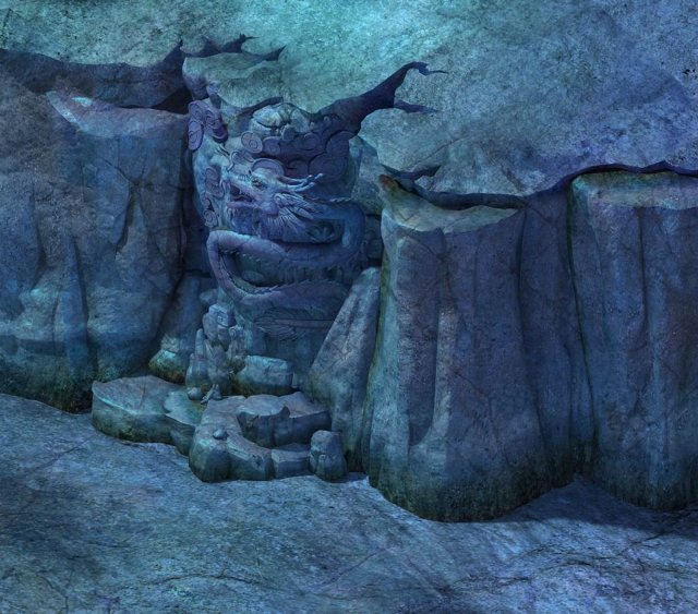 heihe area broken relief 01 color 3D Модель .c4d .max .obj .3ds .fbx .stl .blend