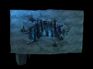 gunung sungai hitam - gua pemurnian 01 Model 3D