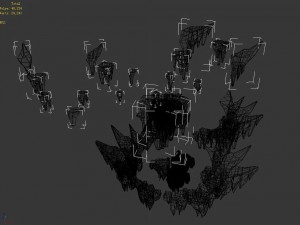 fox mountain secret cave - stone 01 Modello 3D