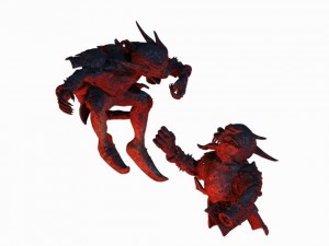 fox mountain secret cave - rock platform kid 3D Model