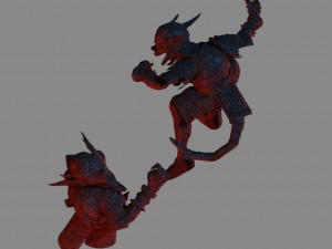 fox mountain secret cave - rock platform kid 3D Model