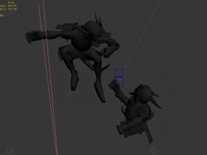 fox mountain secret cave - rock platform kid 3D Model