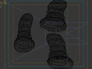 desert - mountain - wind stone 01 3D 모델