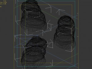 desert - mountain - wind stone 03 Modelo 3D