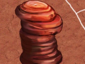 desert - mountain - wind stone 04 3D Model