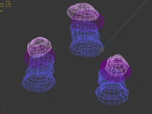desert - mountain - wind stone 04 3D Model