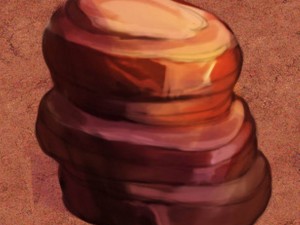 desert - mountain - wind stone 07 3D मॉडल