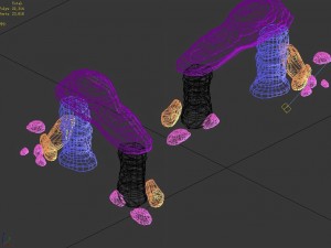 desert - mountain - wind stone 09 Model 3D