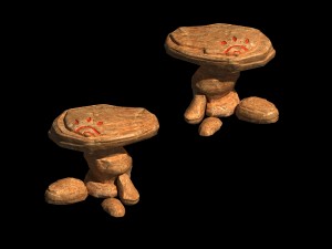desert - mountain - wind stone 10 Model 3D