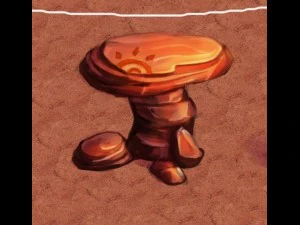 desert - mountain - wind stone 10 3D Model