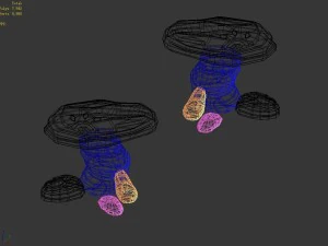 desert - mountain - wind stone 10 3D Model