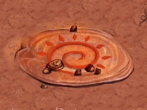 desert - mountain - wind stone 15 3D Model