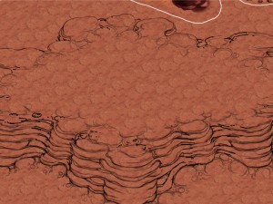 desert - mountain - wind stone 16 Model 3D