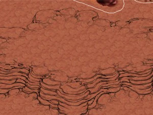 desert - mountain - wind stone 16 3D Model