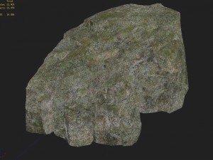 huangguoshu falls - large rocks 01 3D-Modell