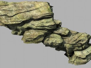 huangguoshu falls - stone steps 02 3D-Modell