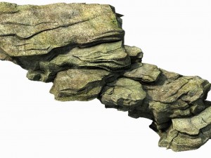 huangguoshu falls - stone steps 02 3D मॉडल