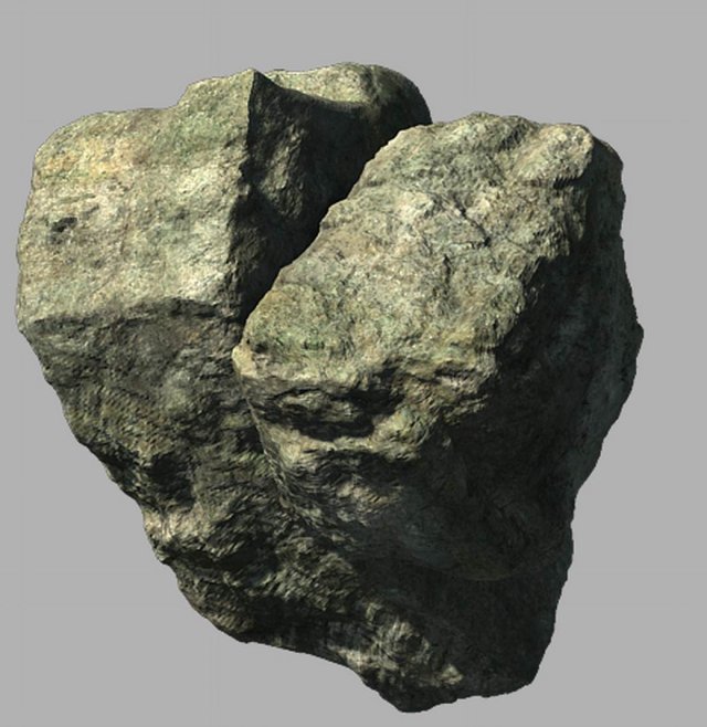 huangguoshu waterfall - stone 02 3D Model .c4d .max .obj .3ds .fbx .stl .blend 