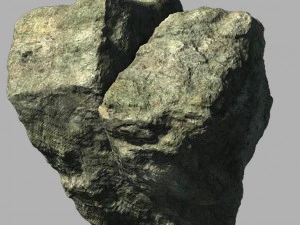huangguoshu waterfall - stone 02 3D Model