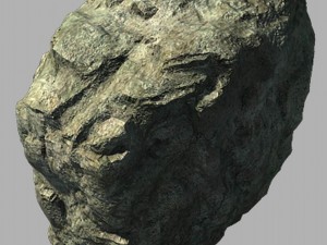 huangguoshu waterfall - stone 03 Modello 3D