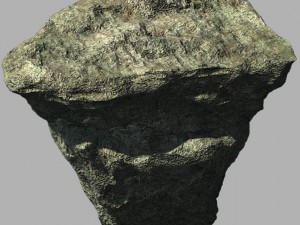 huangguoshu waterfall - stone 04 3D Model