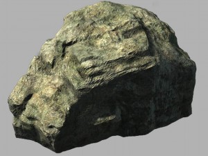 huangguoshu waterfall - stone 01 Modèle 3D