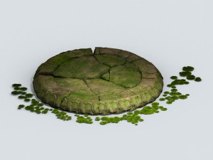 kasyapa buddha - lotus seat 02 Modèle 3D