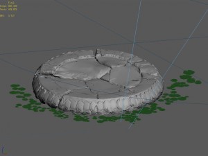kasyapa buddha - lotus seat 02 Modelo 3D