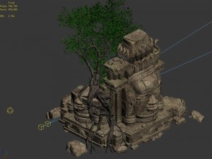 kasyapa buddha - buddha statues 02 3D 모델