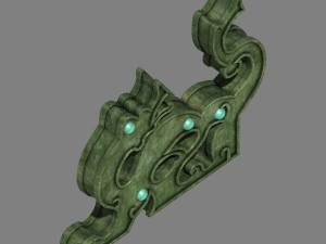 building components - bronze sculpture 16 3D Model