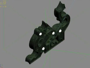 building components - bronze sculpture 16 3D Model