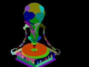 money - crystal hammer 01 3D Model