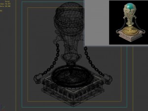 money - crystal hammer 01 3D 模型