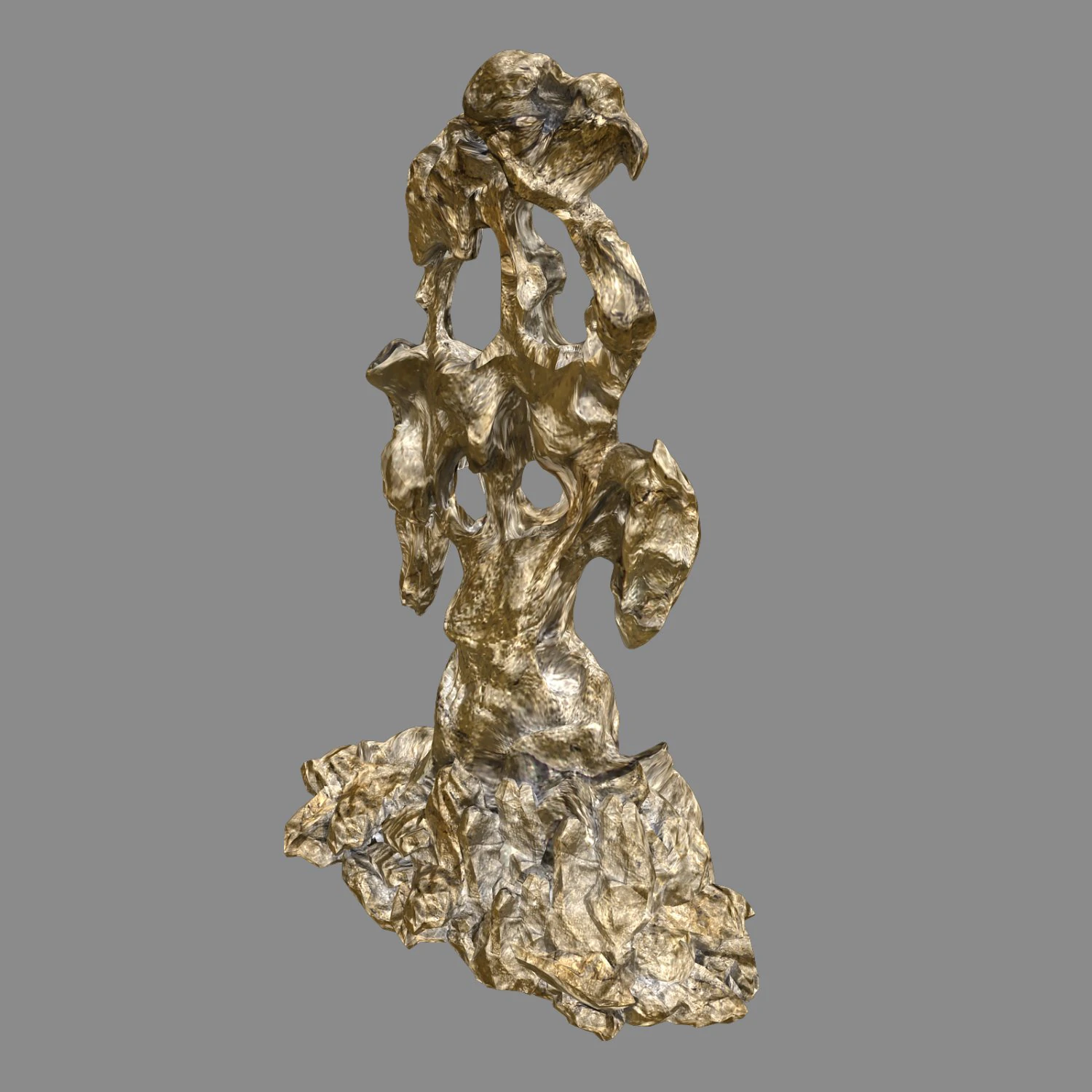 capital - garden - rockery 03 3D Model .c4d .max .obj .3ds .fbx .stl .blend 