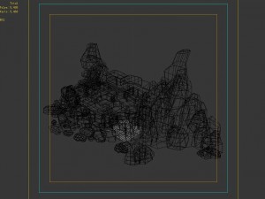capital - garden - rockery 04 3D Model