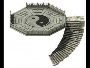 fairy mountain - gossip - platform Modelo 3D
