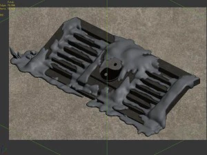 kunlun snow mountain - stone ladder 03 3D Model