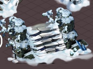 kunlun snow mountain - shiti 25 Model 3D
