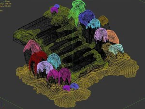 kunlun snow mountain - stone ladder 69 3D Model