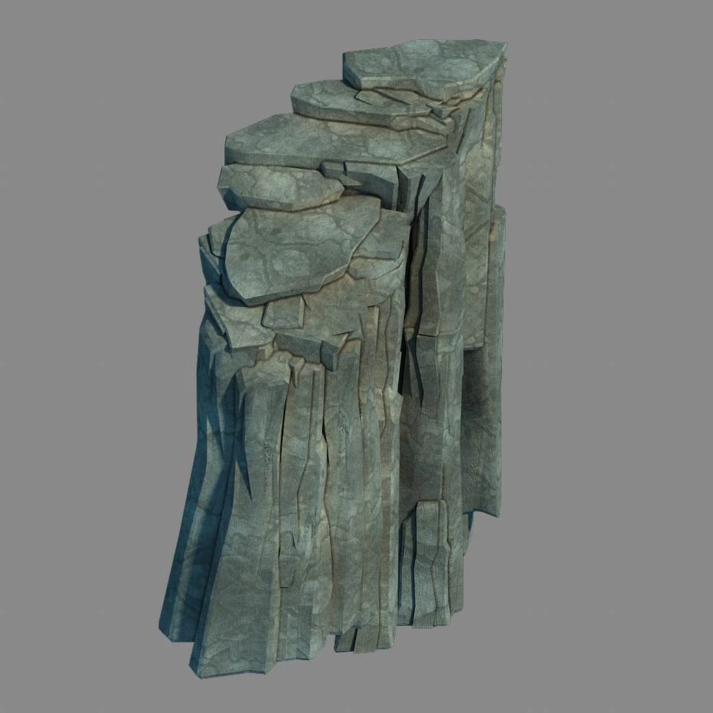li village - stone material 02 3D Model .c4d .max .obj .3ds .fbx .stl .blend 