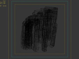 li village - stone material 02 3D Model
