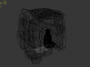 li village - stone material 03 3D Модель