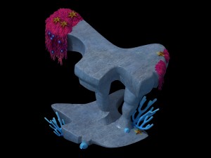 mermaid - seating 02 Model 3D