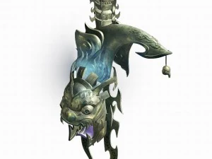 魔法の宮殿 - 彫刻 01 3Dモデル