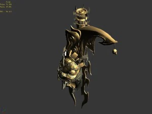 magic palace - carved 01 3D Model