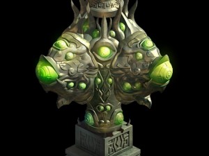magic palace - statue - more eye strange 01 3D मॉडल
