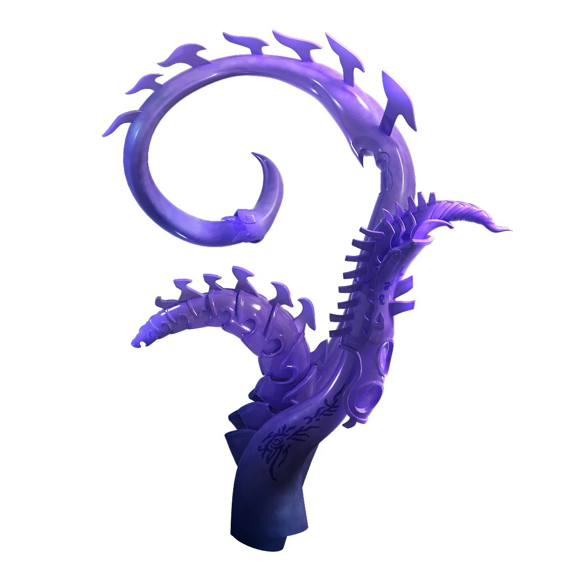 devil palace - devil headdress 02 3D Model .c4d .max .obj .3ds .fbx .stl .blend