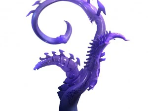 악마의 궁전 - 악마의 머리 장식 02 3D 모델