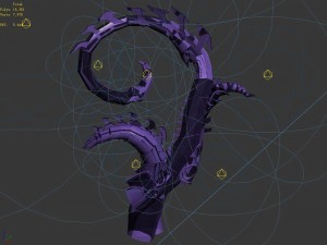 devil palace - devil headdress 02 Modelo 3D