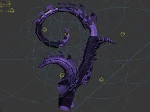 devil palace - devil headdress 02 3D Model